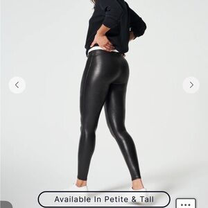 Spanx Faux Leather Leggings